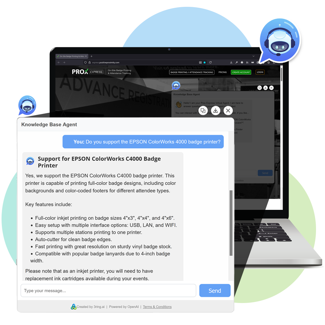 Prox Express AI Chat Agent